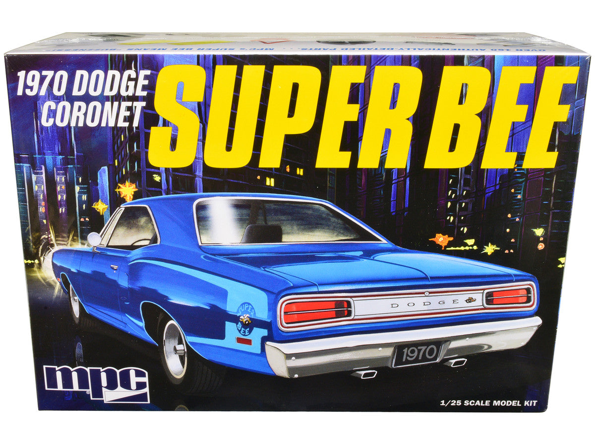 Skill 2 Model Kit 1970 Dodge Coronet Super Bee 1/25 Scale Model by MPC-0