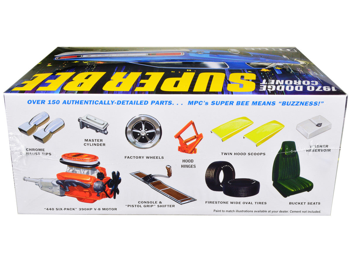 Skill 2 Model Kit 1970 Dodge Coronet Super Bee 1/25 Scale Model by MPC-2