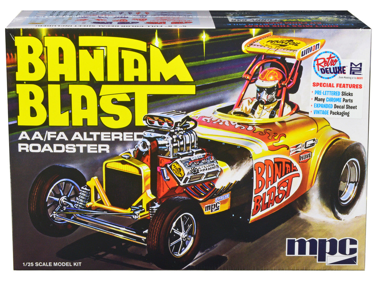 Skill 2 Model Kit "Bantam Blast" AA/FA Altered Roadster/Dragster 1/25 Scale Model by MPC-0