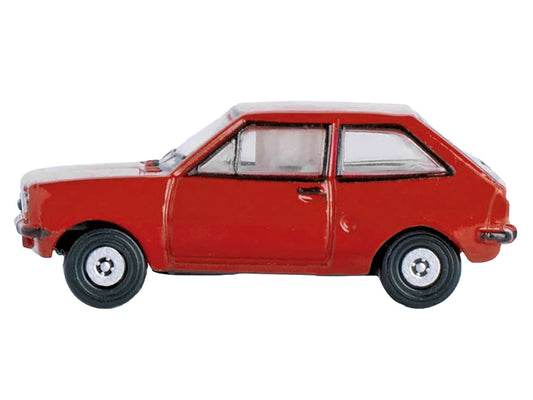 Ford Fiesta Mk1 RHD (Right Hand Drive) Venetian Red 1/148 (N) Scale Diecast Model Car by Oxford Diecast-0