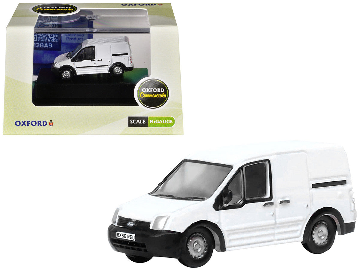 Ford Transit Connect Van RHD (Right Hand Drive) Frozen White 1/148 (N) Scale Diecast Model Car by Oxford Diecast-2
