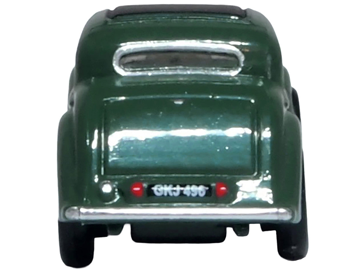 Jaguar SS RHD (Right Hand Drive) Suede Green with Black Top 1/148 (N) Scale Diecast Model Car by Oxford Diecast-3