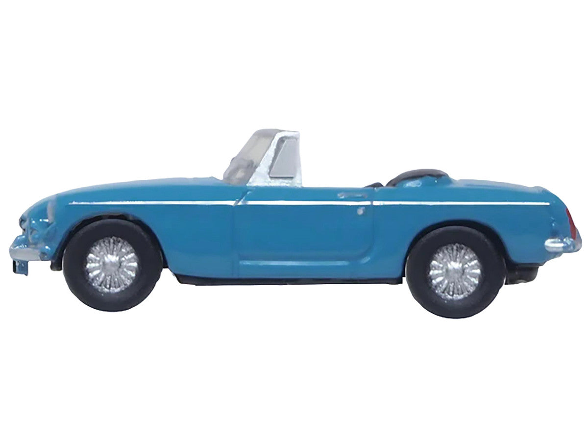 MG MGB Roadster RHD (Right Hand Drive) Iris Blue 1/148 (N) Scale Diecast Model Car by Oxford Diecast-0