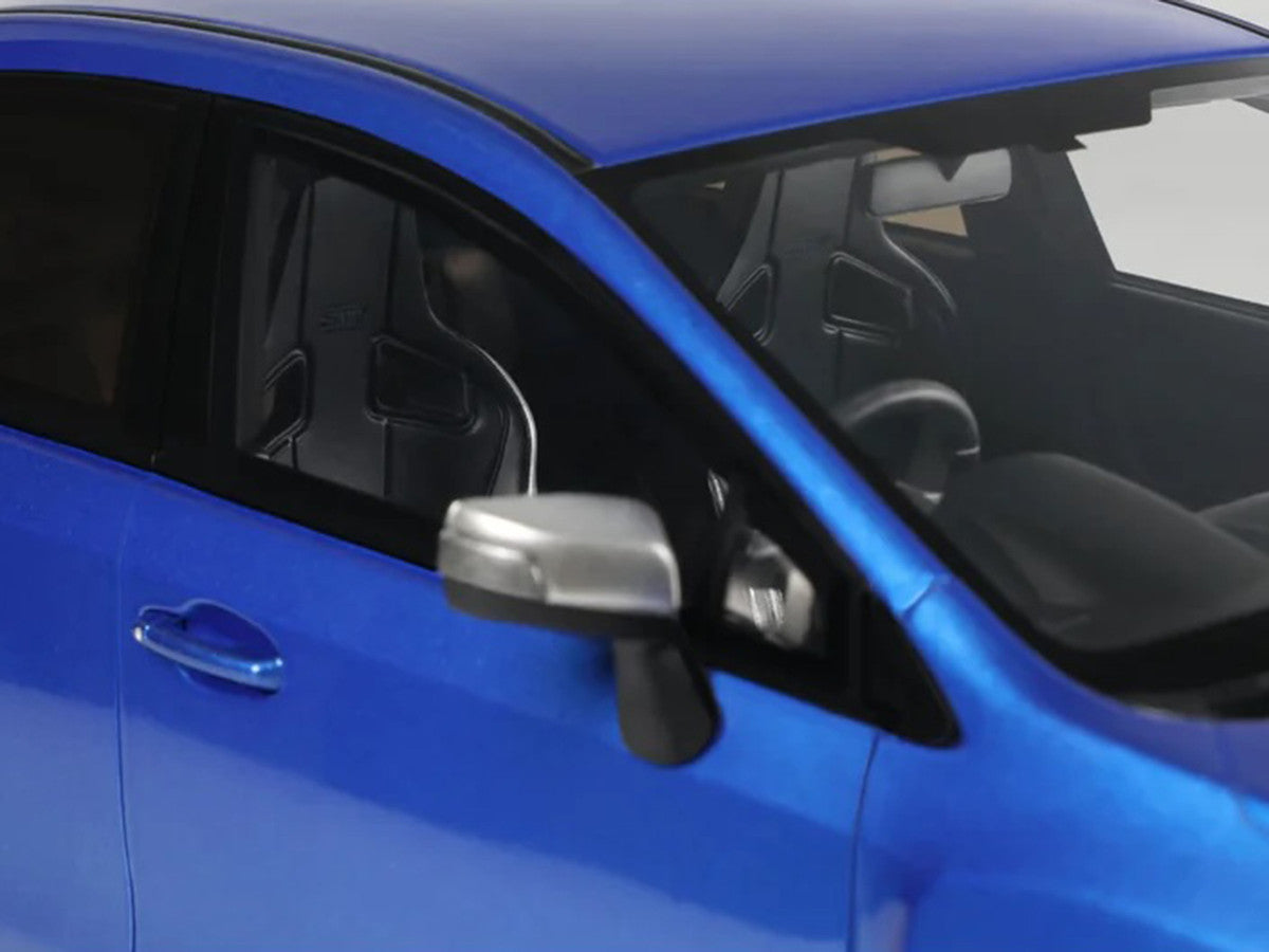 2015 Subaru WRX Sti S207 RHD (Right Hand Drive) Blue Pearl Metallic Limited Edition to 2000 pieces Worldwide 1/18 Model Car by Otto Mobile-3