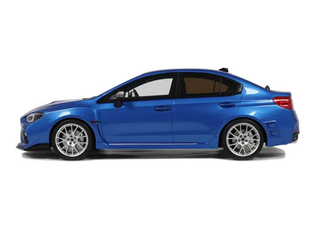 2015 Subaru WRX Sti S207 RHD (Right Hand Drive) Blue Pearl Metallic Limited Edition to 2000 pieces Worldwide 1/18 Model Car by Otto Mobile-2