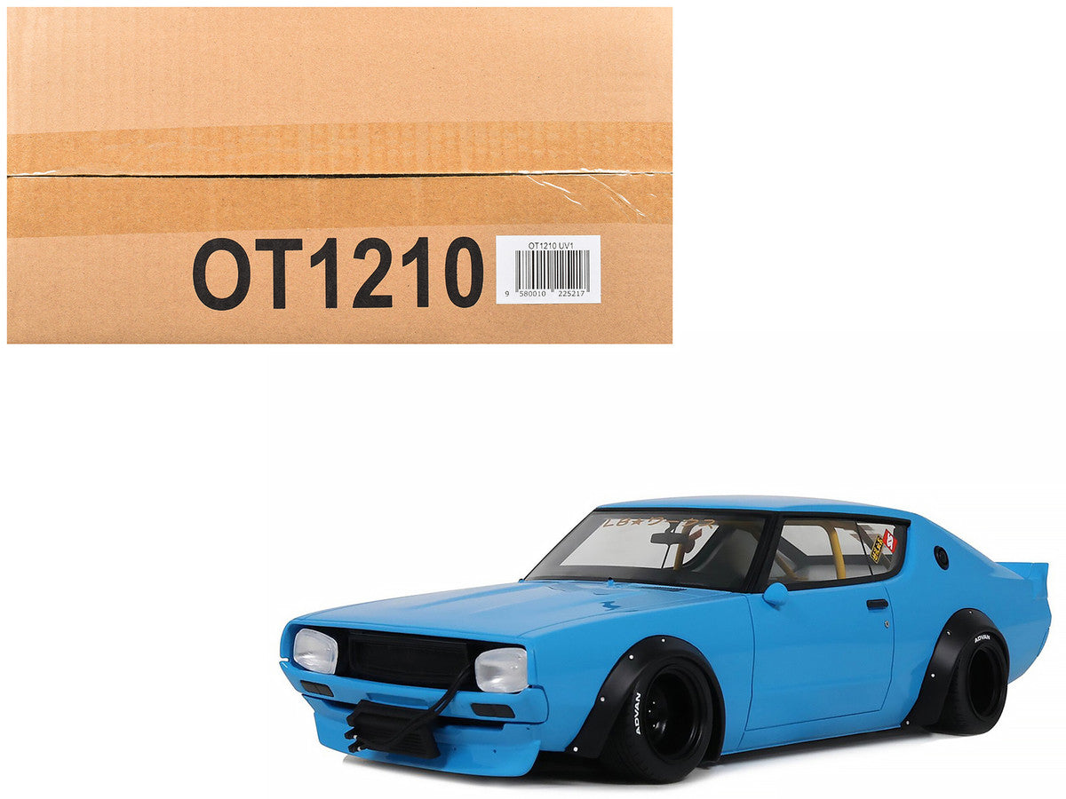 2024 Nissan Skyline 2000 GT-R (KPGC110) "LB-Works" RHD (Right Hand Drive) Blue Limited Edition to 999 pieces Worldwide 1/18 Model Car by Otto Mobile-0