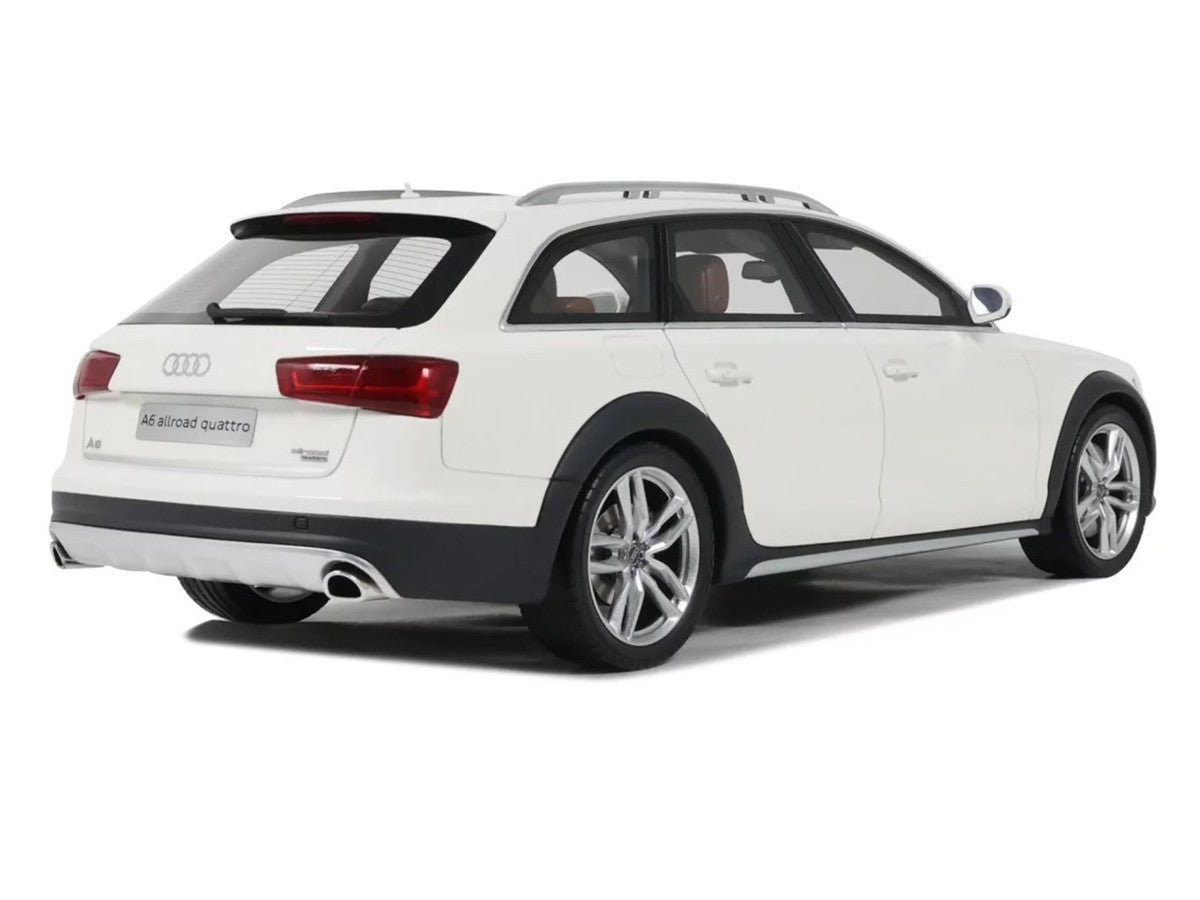 2015 Audi C7 All Road Ibis White 1/18 Model Car by Otto Mobile-1