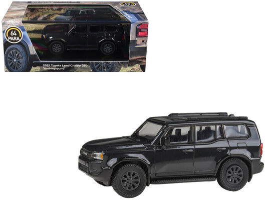 2025 Toyota Land Cruiser 250 "Underground" Black 1/64 Diecast Model Car by Paragon Models-0