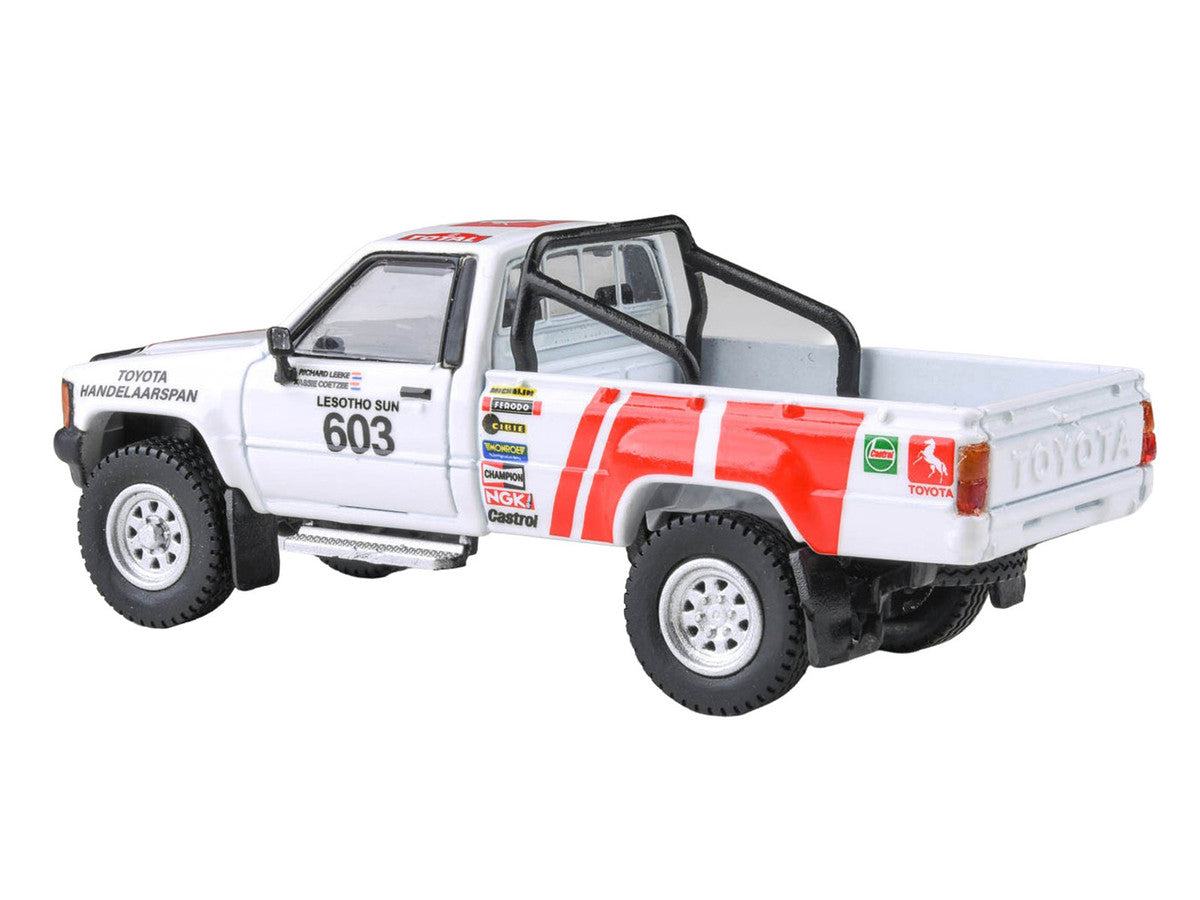 Toyota Hilux Pickup Truck #603 Kassie Coetzee - Richard Leeke Winner "Roof of Africa" (1993) 1/64 Diecast Model Car by Paragon Models-2