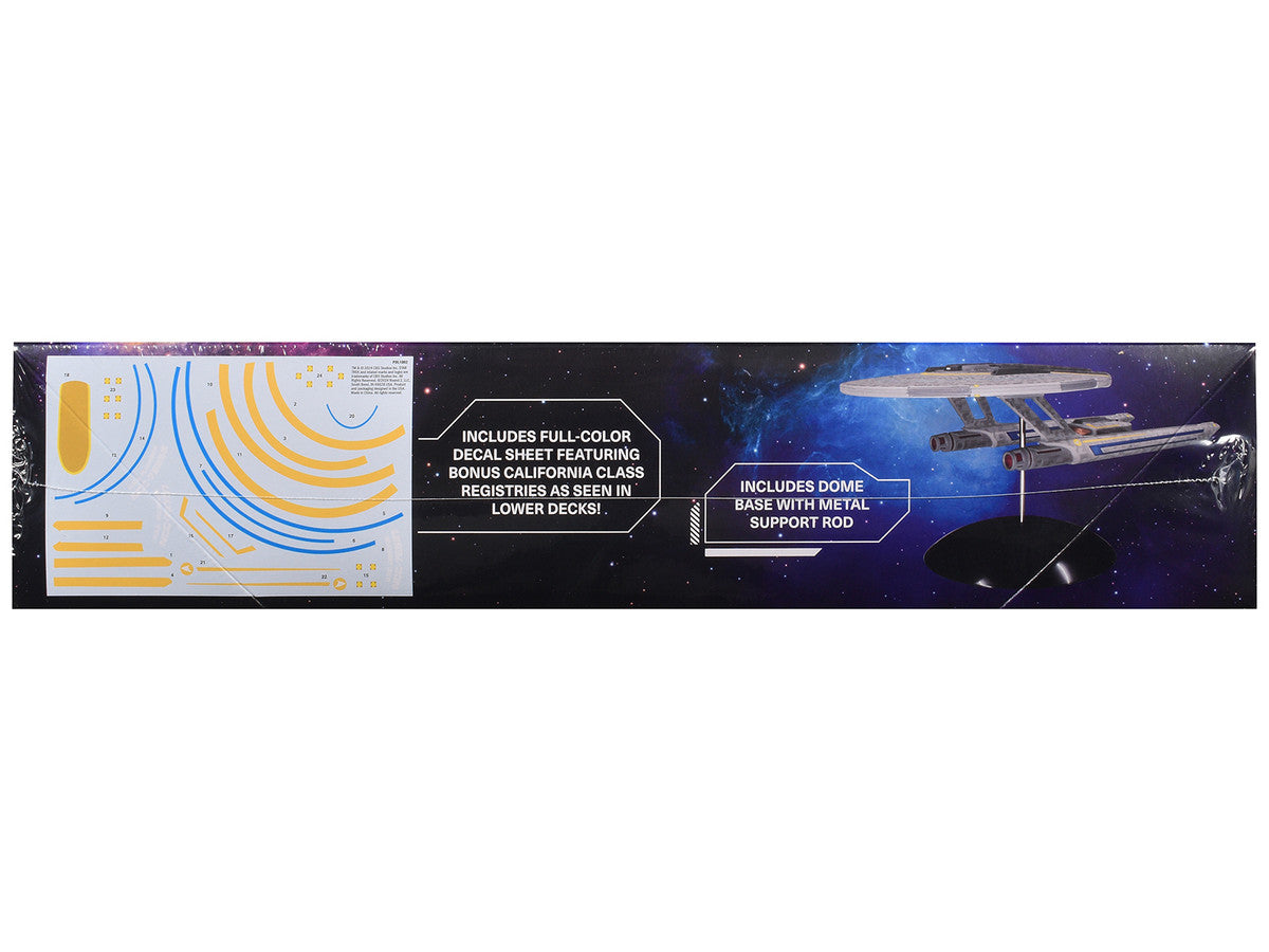 Skill 2 Model Kit USS Cerritos NCC-75567 Spacecraft "Star Trek: Lower Decks" (2020-2024) TV Series 1/1400 Scale Model by Polar Lights-1