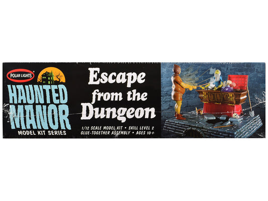 Skill 2 Model Kit Haunted Manor "Escape from the Dungeon" Diorama Set 1/12 Scale Model by Polar Lights-0