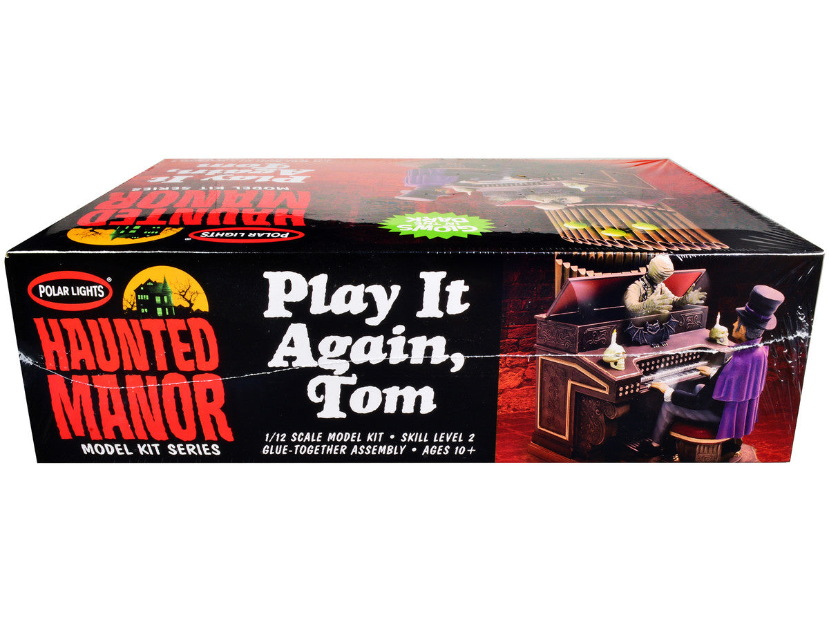 Skill 2 Model Kit Haunted Manor "Play it Again Tom" Diorama Set 1/12 Scale Model by Polar Lights-1