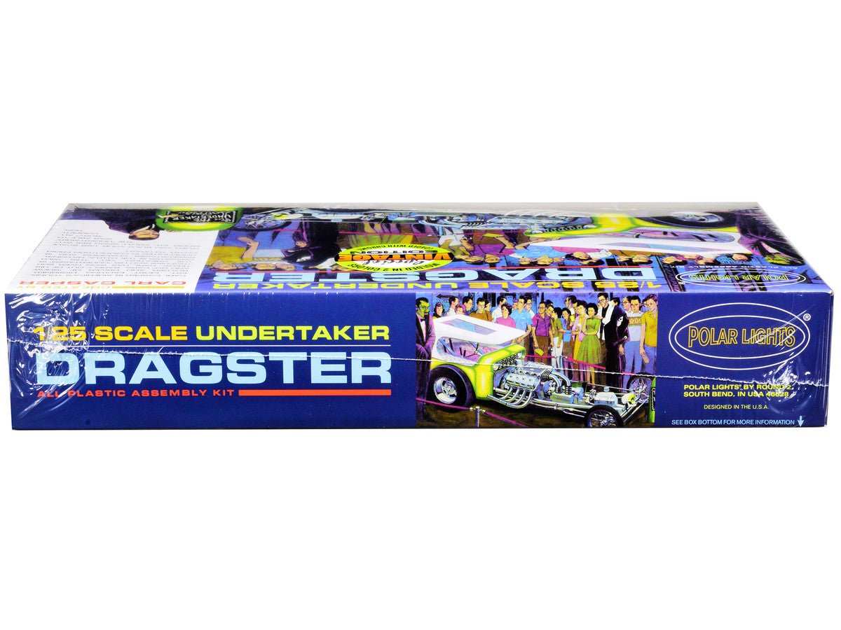 Skill 2 Model Kit Undertaker Dragster by Carl Casper 1/25 Scale Model by Polar Lights-1
