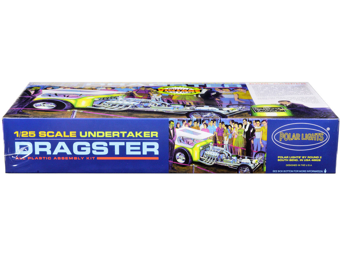 Skill 2 Model Kit Undertaker Dragster by Carl Casper 1/25 Scale Model by Polar Lights-2