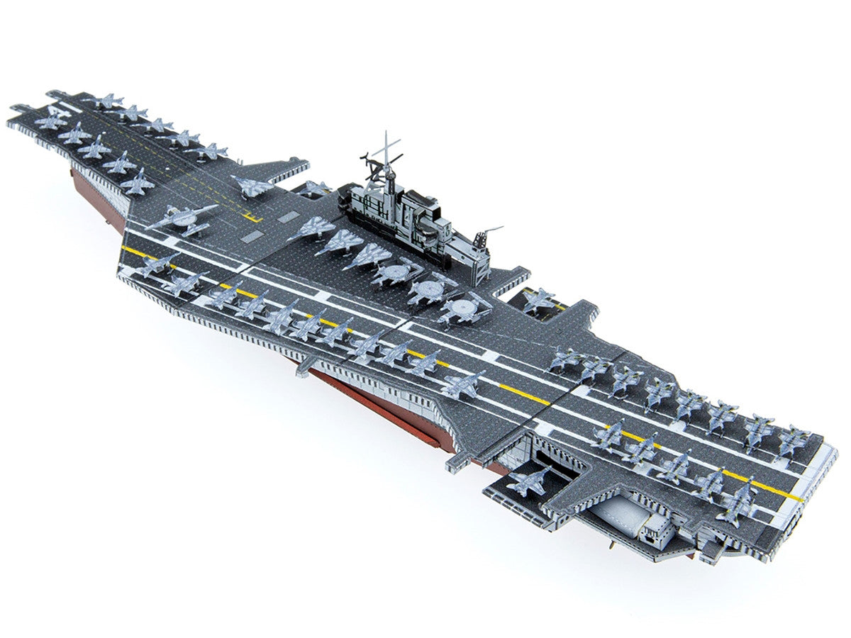Model Kit USS Midway (CV-41) Aircraft Carrier (Challenging Difficulty) Steel Model by Metal Earth-2