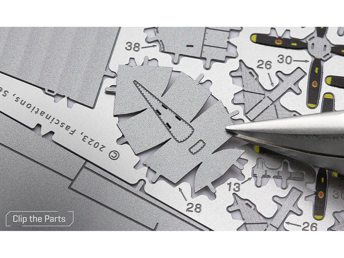 Model Kit Hughes H-4 Hercules Flying Boat "The Spruce Goose" (Moderate Difficulty) Steel Model by Metal Earth-3