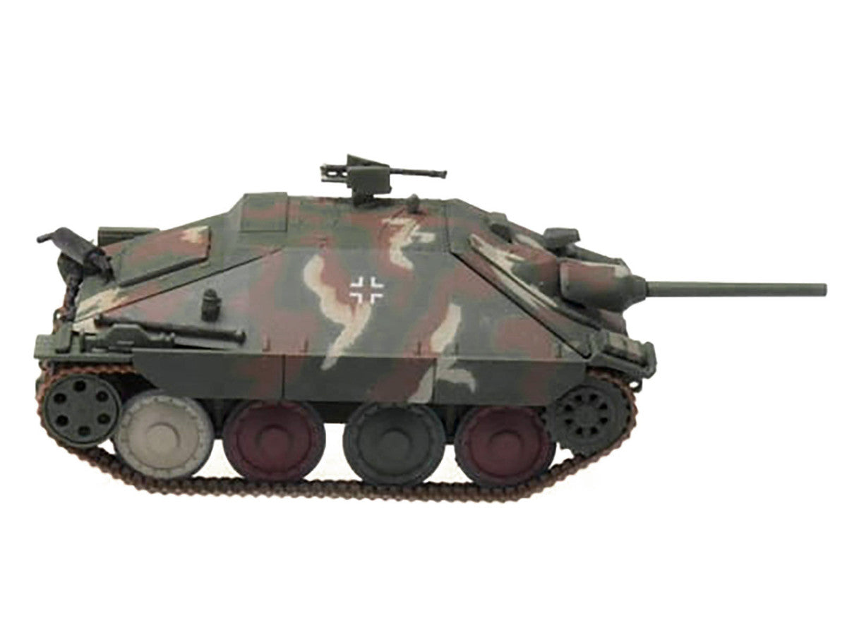 Hetzer (Starr) Tank Destroyer "Kampfgruppe Milowitz Prague" (1945) German Army 1/72 Diecast Model by Panzerstahl-0
