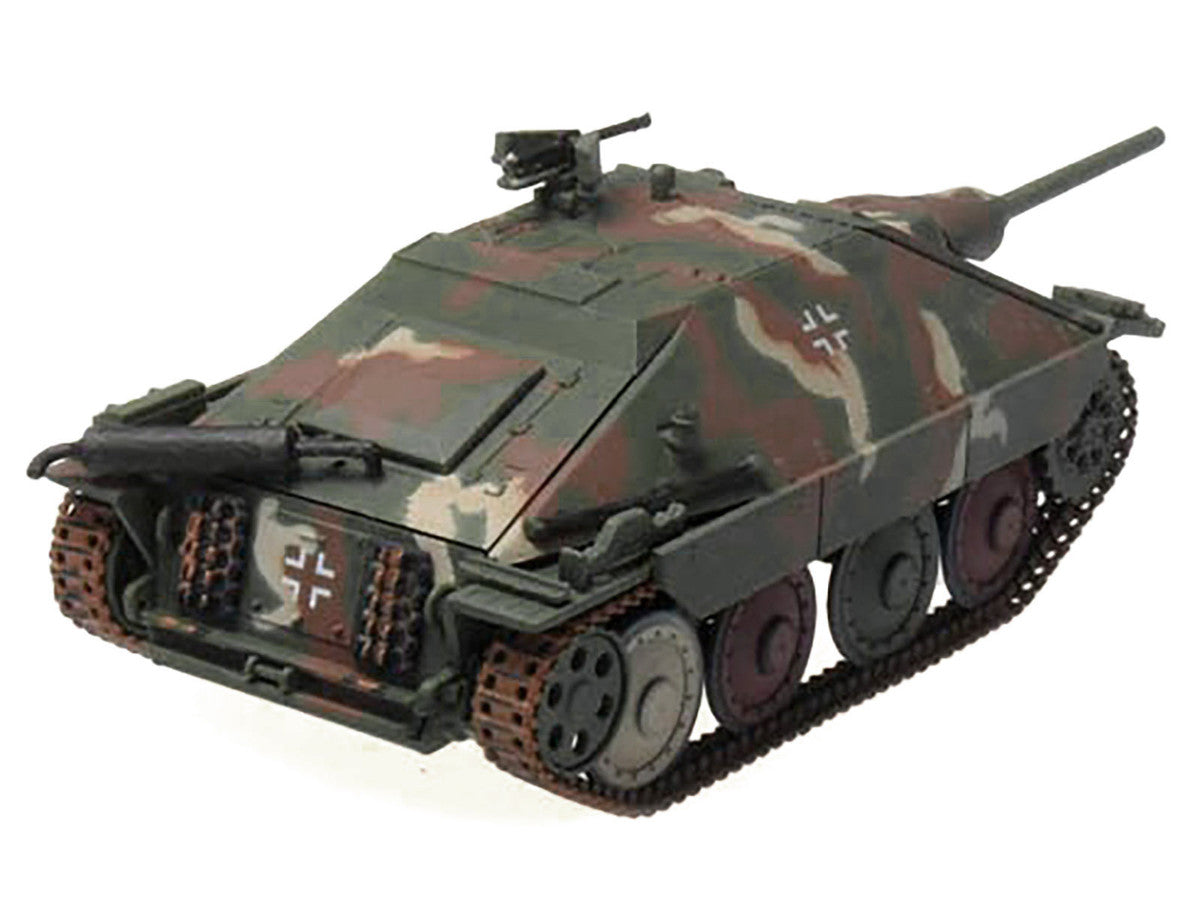 Hetzer (Starr) Tank Destroyer "Kampfgruppe Milowitz Prague" (1945) German Army 1/72 Diecast Model by Panzerstahl-3