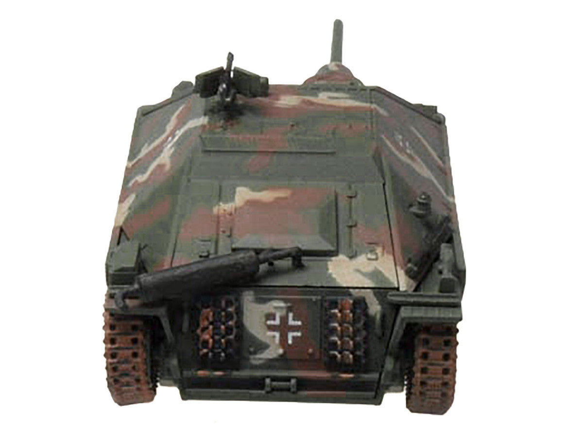 Hetzer (Starr) Tank Destroyer "Kampfgruppe Milowitz Prague" (1945) German Army 1/72 Diecast Model by Panzerstahl-1