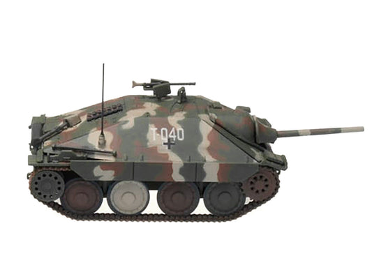 Hetzer (Mid Prod) Tank Destroyer "T-040 Marika 2nd Hungarian Panzer Division Balaton" (1945) German Army 1/72 Diecast Model by Panzerstahl-0
