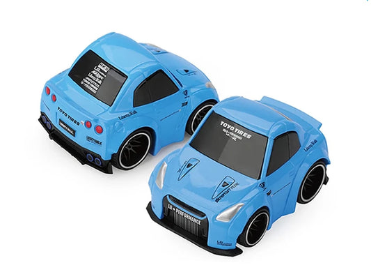 "QubeCarz" Series #2 Set of 3 pieces 1/64 Diecast Model Cars by Mini GT-0