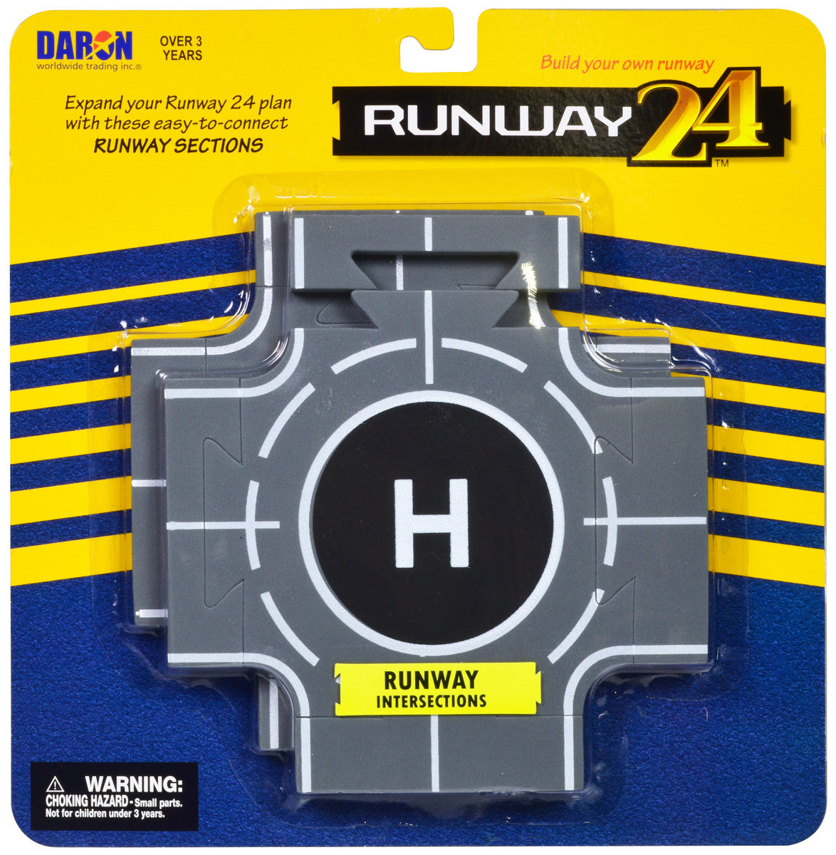 Runway Intersections 2 Piece Set for Diecast Models by Runway24-0