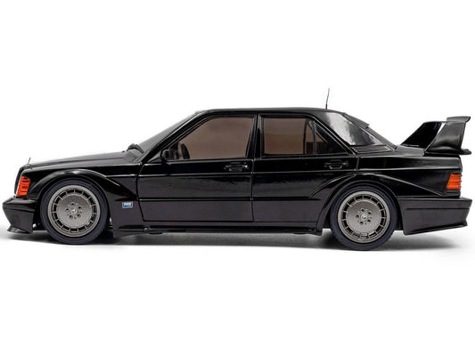 Mercedes Benz 190 Evolution II (W201) "Solido Works" Black 1/18 Diecast Model Car by Solido-0
