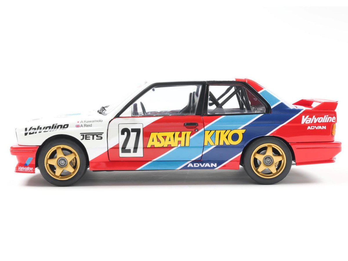 BMW E30 M3 #27 Atsushi Kawamoto - Anthony Reid "Japanese Touring Car Championship" (1986) "Competition" Series 1/18 Diecast Model Car by Solido-2