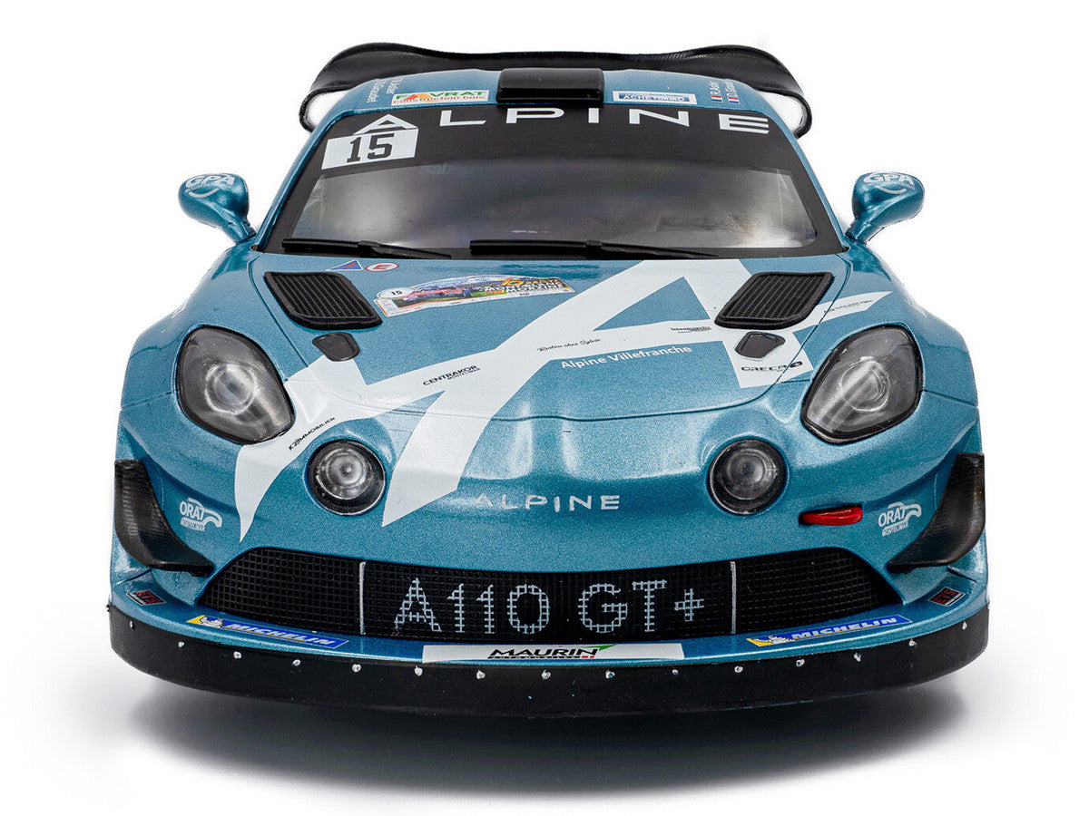 Alpine A110 Rallye GT+ #15 Raphael Astier - Denis Giraudet "Rallye Du Mont Blanc" (2024) "Competition" Series 1/18 Diecast Model Car by Solido-2