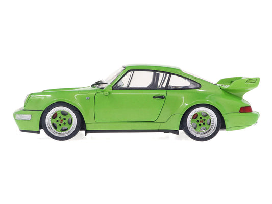 1990 Porsche 911 (964) Carrera RS "Streetfighter" Green Metallic 1/18 Diecast Model Car by Solido-0