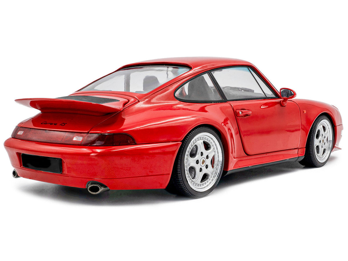 1997 Porsche 911 (993) Carrera RS Guards Red 1/18 Diecast Model Car by Solido-1