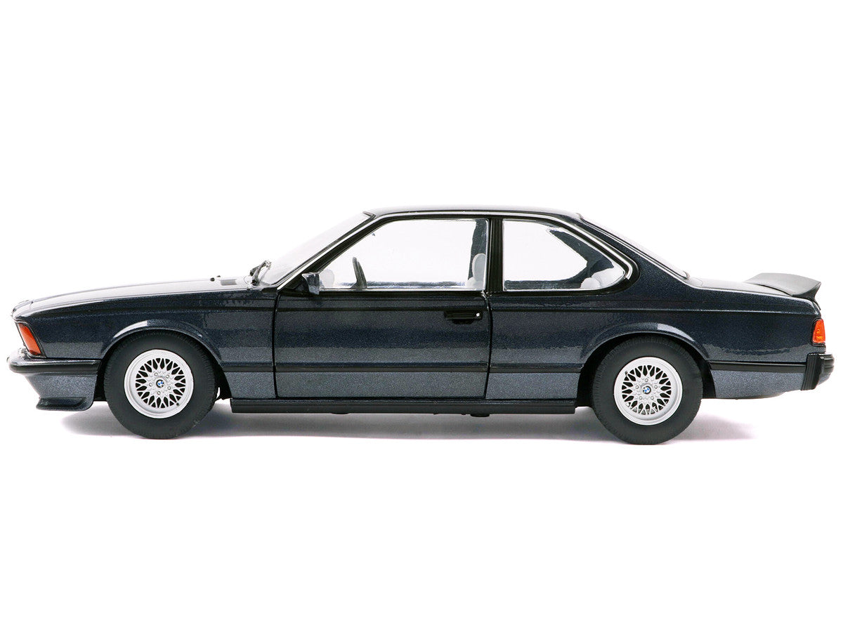 1984 BMW 635 CSI (E24) Macau Blue Metallic 1/18 Diecast Model Car by Solido-0
