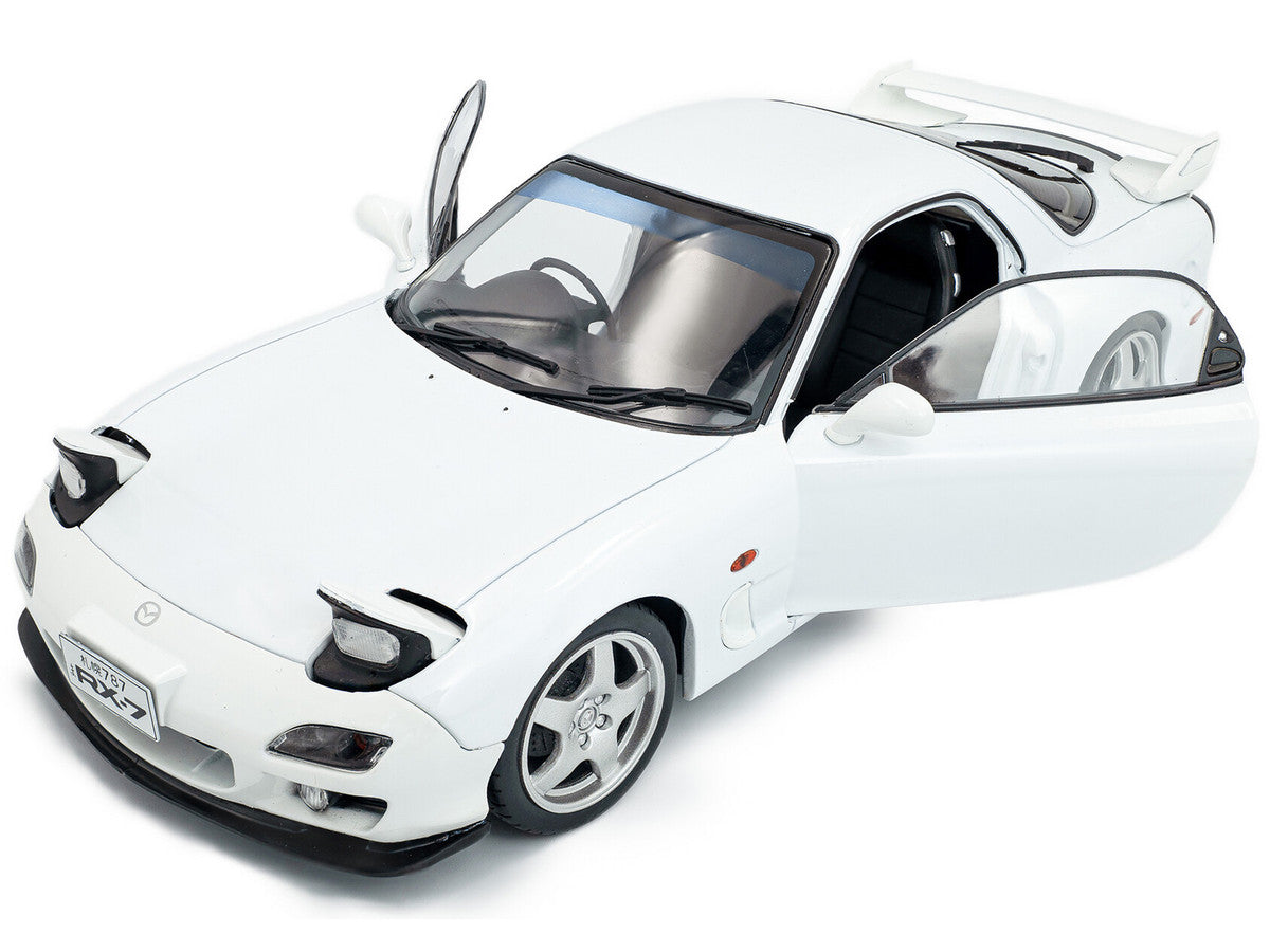 2001 Mazda RX7 Type RS (FD3S) RHD (Right Hand Drive) White 1/18 Diecast Model Car by Solido-3