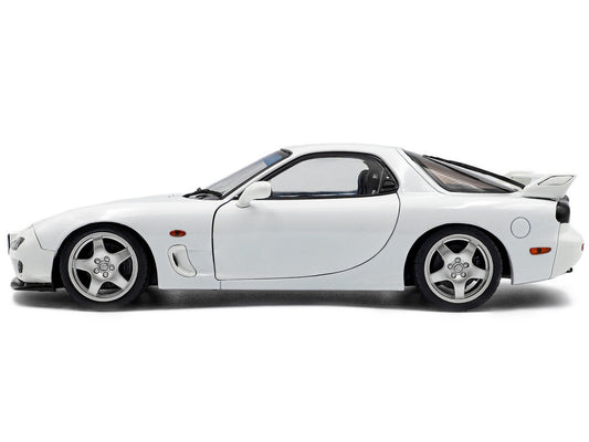 2001 Mazda RX7 Type RS (FD3S) RHD (Right Hand Drive) White 1/18 Diecast Model Car by Solido-0