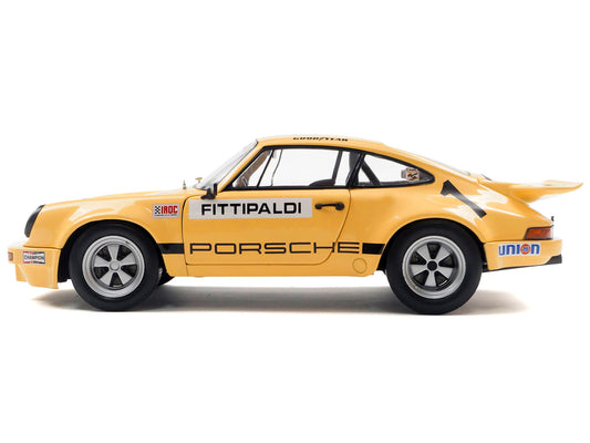 Porsche 911 IROC #1 Emerson Fittipaldi "International Race of Champions" (1974) "Competition" Series 1/18 Diecast Model Car by Solido-0