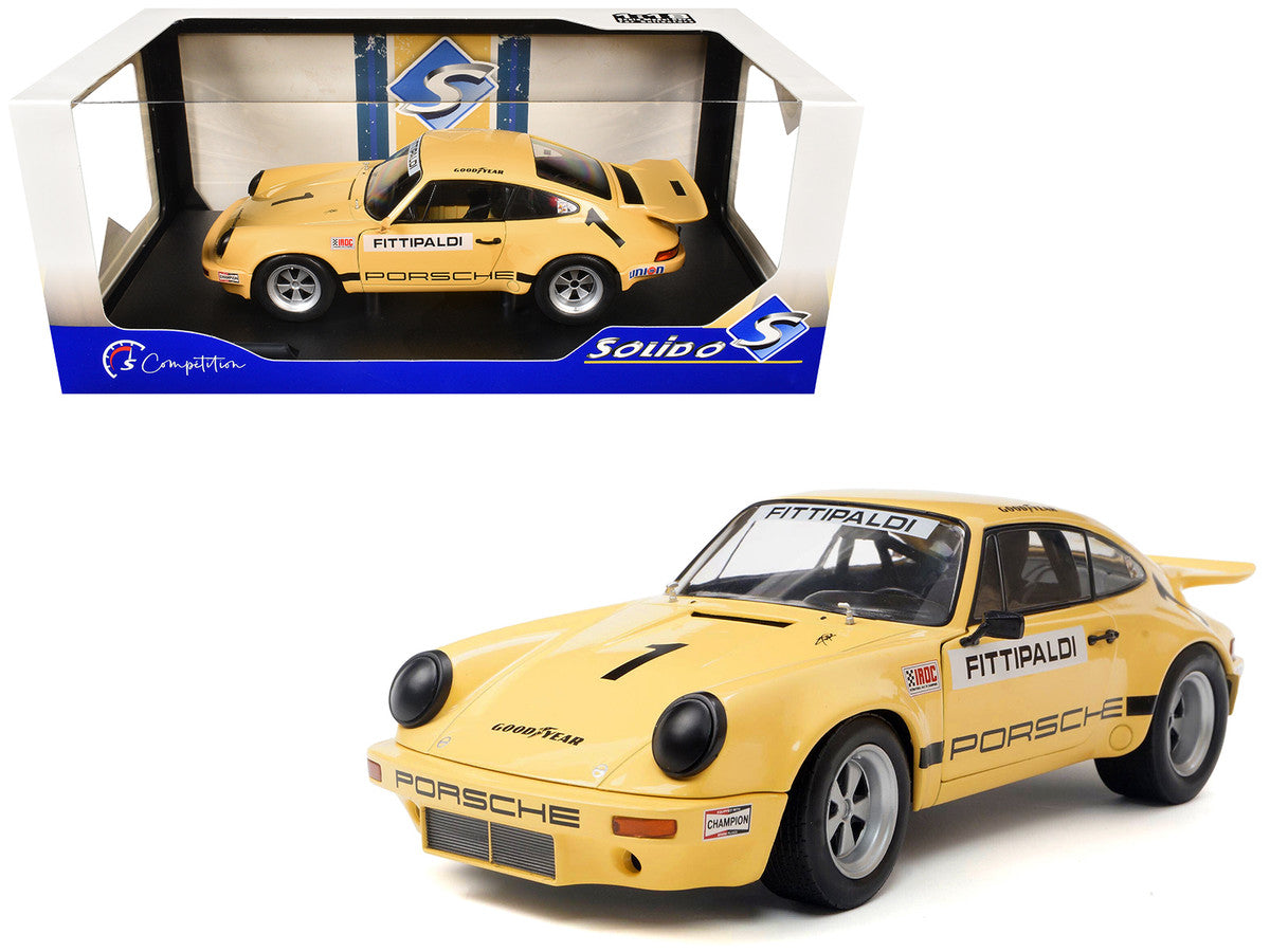 Porsche 911 IROC #1 Emerson Fittipaldi "International Race of Champions" (1974) "Competition" Series 1/18 Diecast Model Car by Solido-4