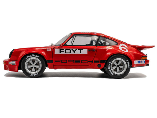 Porsche 911 IROC #6 A.J. Foyt "International Race of Champions" (1974) 1/18 Diecast Model Car by Solido-0