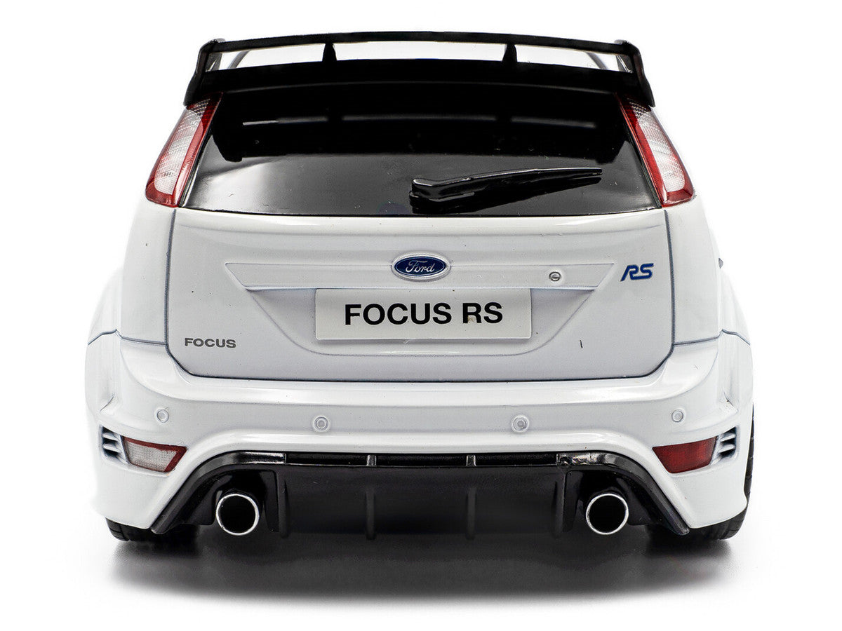 2009 Ford Focus RS MK2 Frozen White 1/18 Diecast Model Car by Solido-3