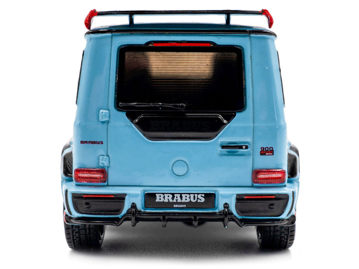 2021 Brabus Rocket 900 China Blue with Black Hood 1/43 Diecast Model Car by Solido-2