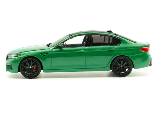 2022 BMW M5 Competition Signal Green with Black Top 1/43 Diecast Model Car by Solido-0