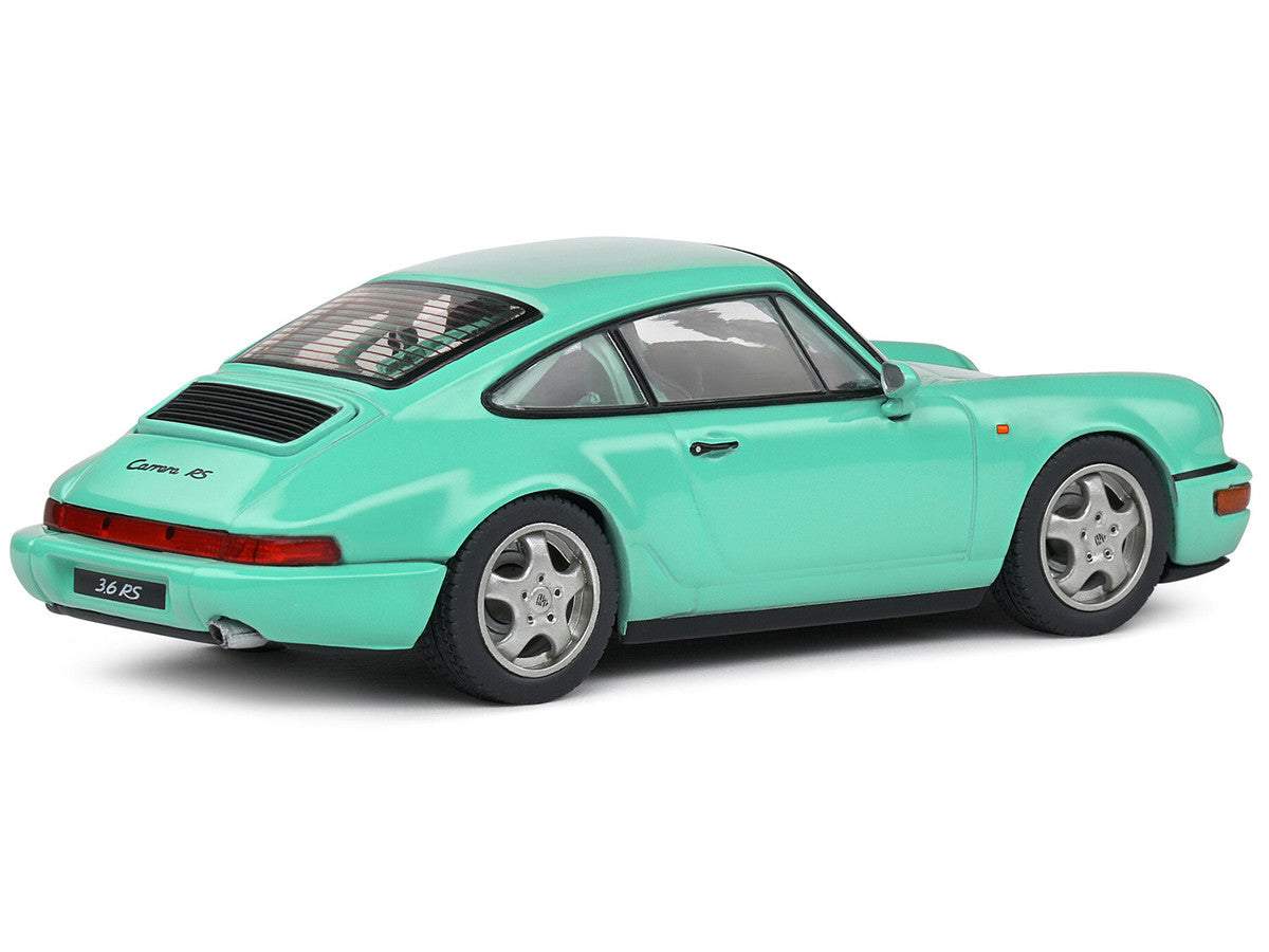 Porsche 911 (964) RS Clubsport Mint Green 1/43 Diecast Model Car by Solido-2