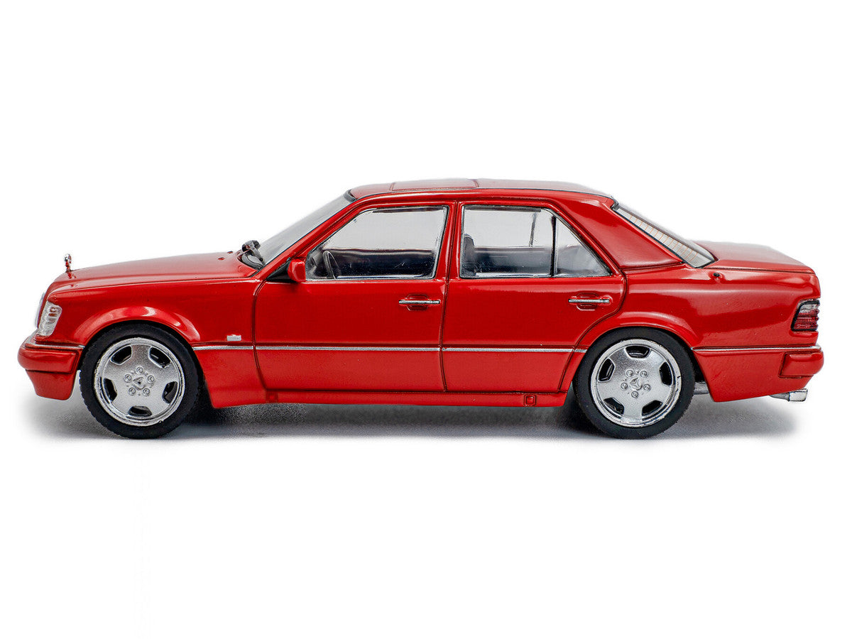 1994 Mercedes-Benz (W124) E60 AMG Signal Red 1/43 Diecast Model Car by Solido-0