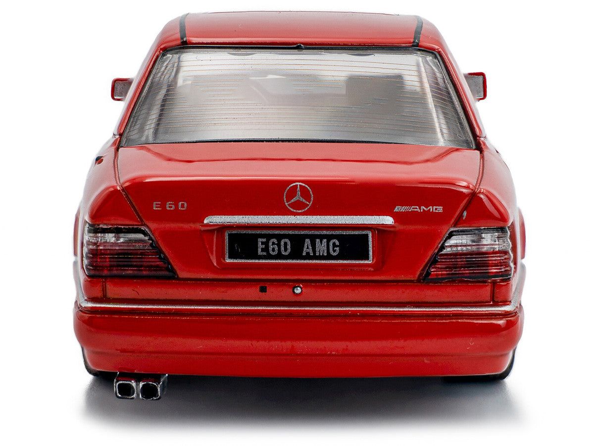 1994 Mercedes-Benz (W124) E60 AMG Signal Red 1/43 Diecast Model Car by Solido-2