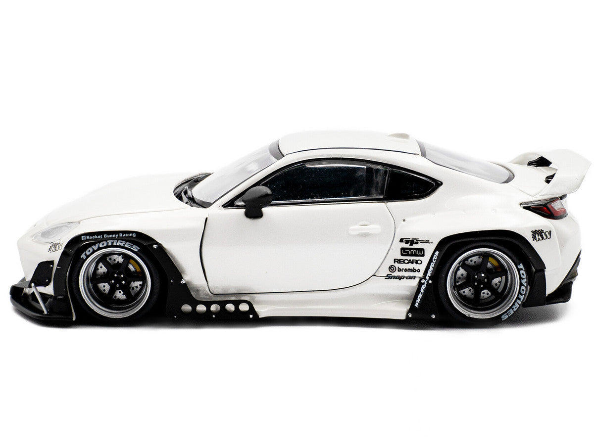 2022 Toyota Pandem GR86 White Metallic 1/43 Diecast Model Car by Solido-0