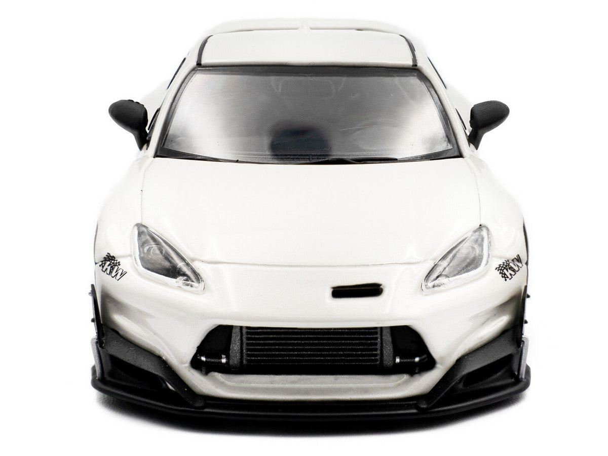 2022 Toyota Pandem GR86 White Metallic 1/43 Diecast Model Car by Solido-3