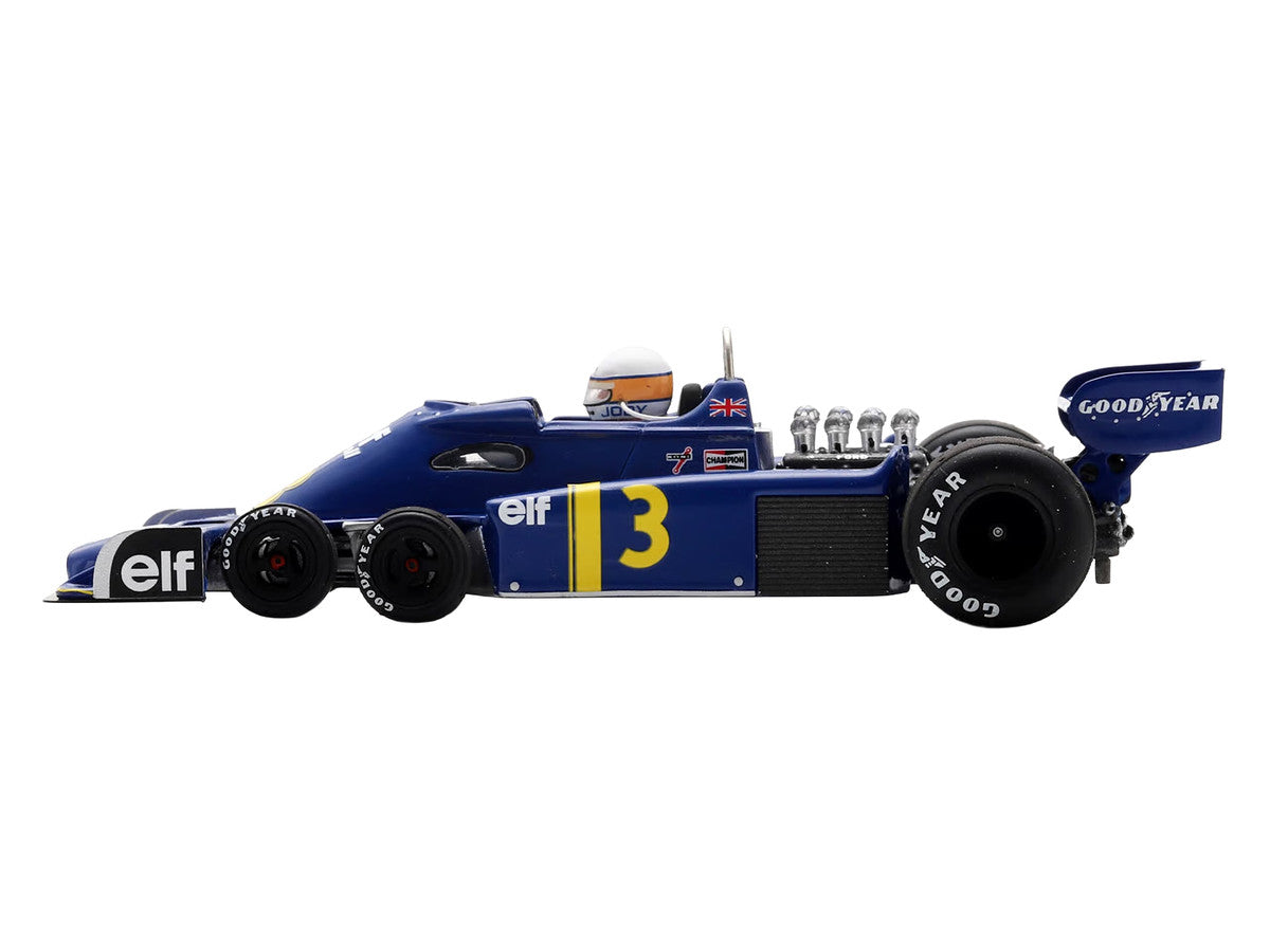 Tyrrell P34 #3 Jody Scheckter Formula One F1 "Dutch GP" (1976) with Driver 1/43 Model Car by Spark-1