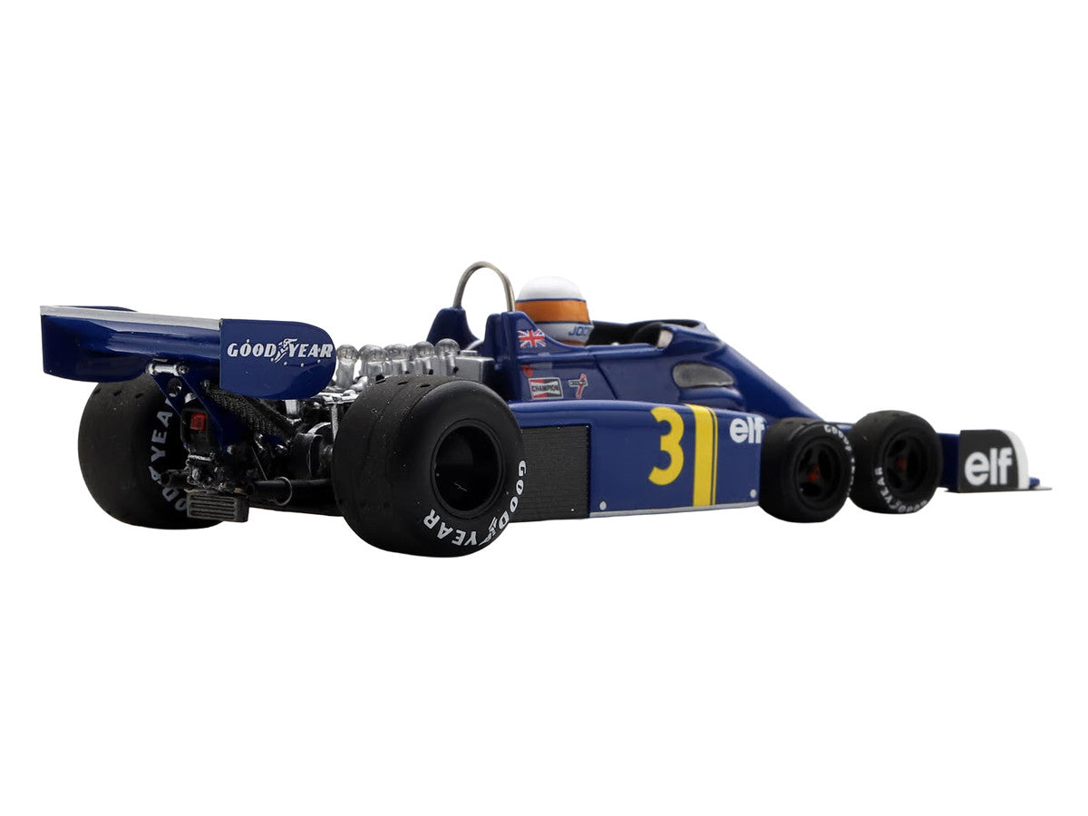 Tyrrell P34 #3 Jody Scheckter Formula One F1 "Dutch GP" (1976) with Driver 1/43 Model Car by Spark-2