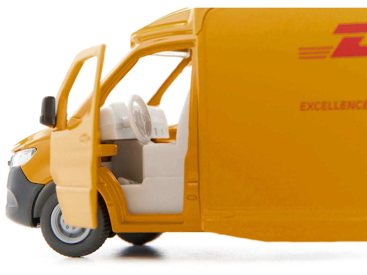 Mercedes-Benz Sprinter Van Yellow "DHL" 1/50 Diecast Model Car by Siku-1