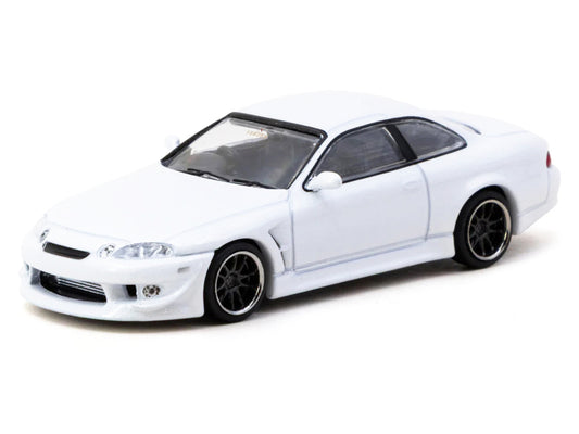 Toyota VERTEX Soarer JZZ30 RHD (Right Hand Drive) White Metallic "Global64" Series 1/64 Diecast Model Car by Tarmac Works-0