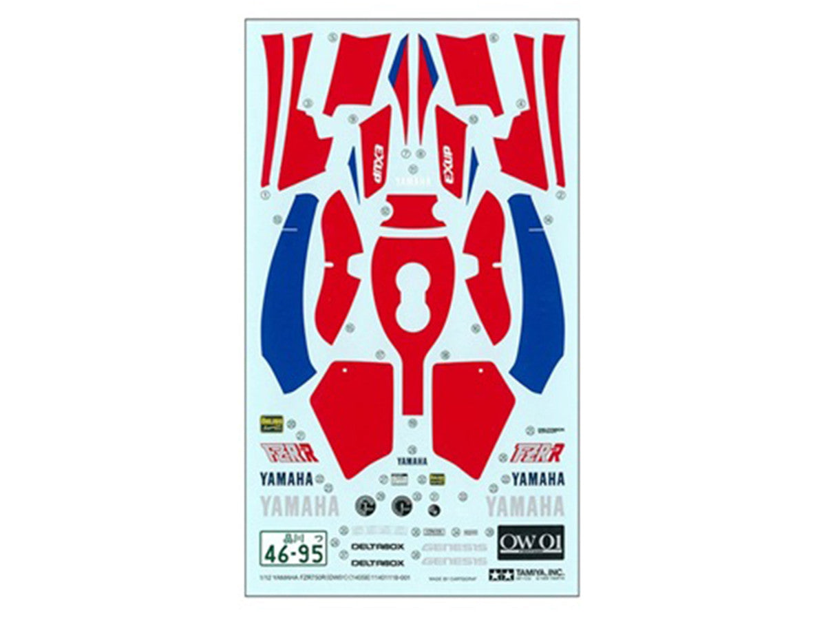 Model Kit Yamaha FZR750R OW01 Motorcycle 1/12 Scale Model by Tamiya-3